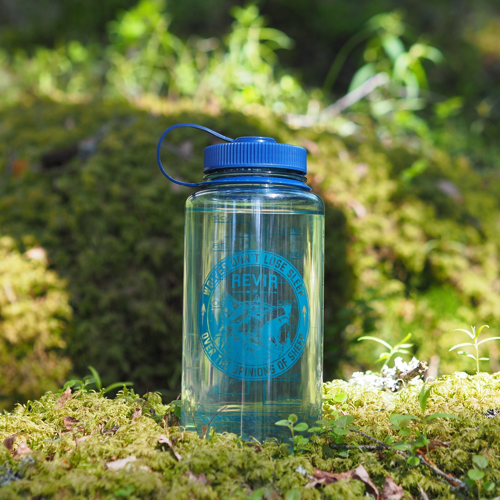 Nalgene 1L – Indigo – Wolves