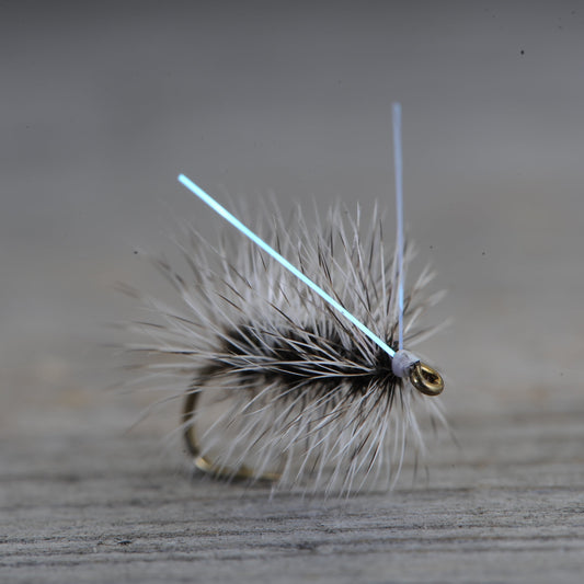 Midge, Griffith`s Gnat, 14 - peacock & grizzly
