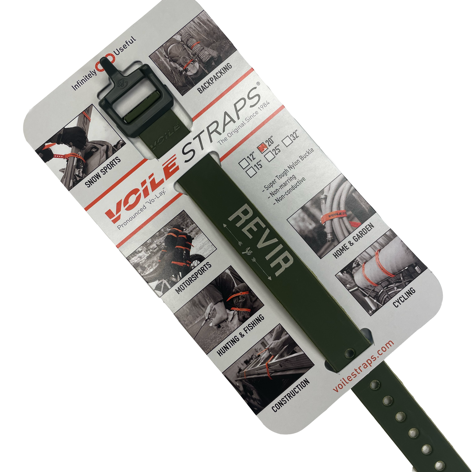 Straps 20" (50cm) – 2 farger