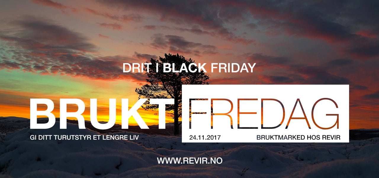 BRUKT FREDAG PÅ BLACK FRIDAY
