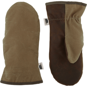 Stormy Kromer – Waxed Tough Mitts – votter i oilskin med fleece