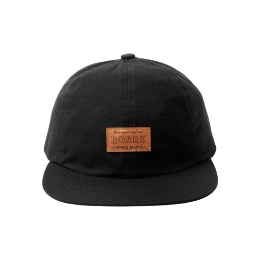 Roark – Campover Strapback Hat Black