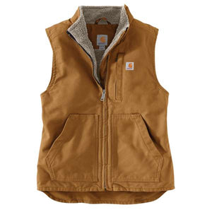 Carhartt – Sherpa lined mock neck vest – dame
