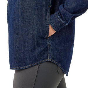 Carhartt – Midweight denim L/S shirt – dame