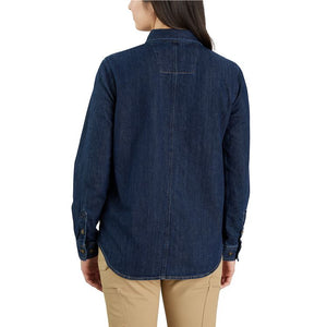 Carhartt – Midweight denim L/S shirt – dame