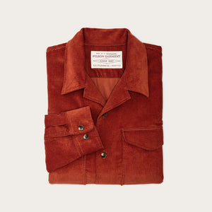 Filson – Corduroy Camp Shirt – rust