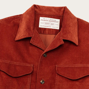 Filson – Corduroy Camp Shirt – rust