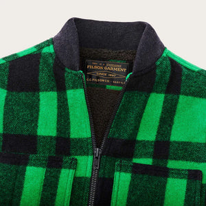 Filson – Lined Mackinaw Wool Work Vest – grønn/svart