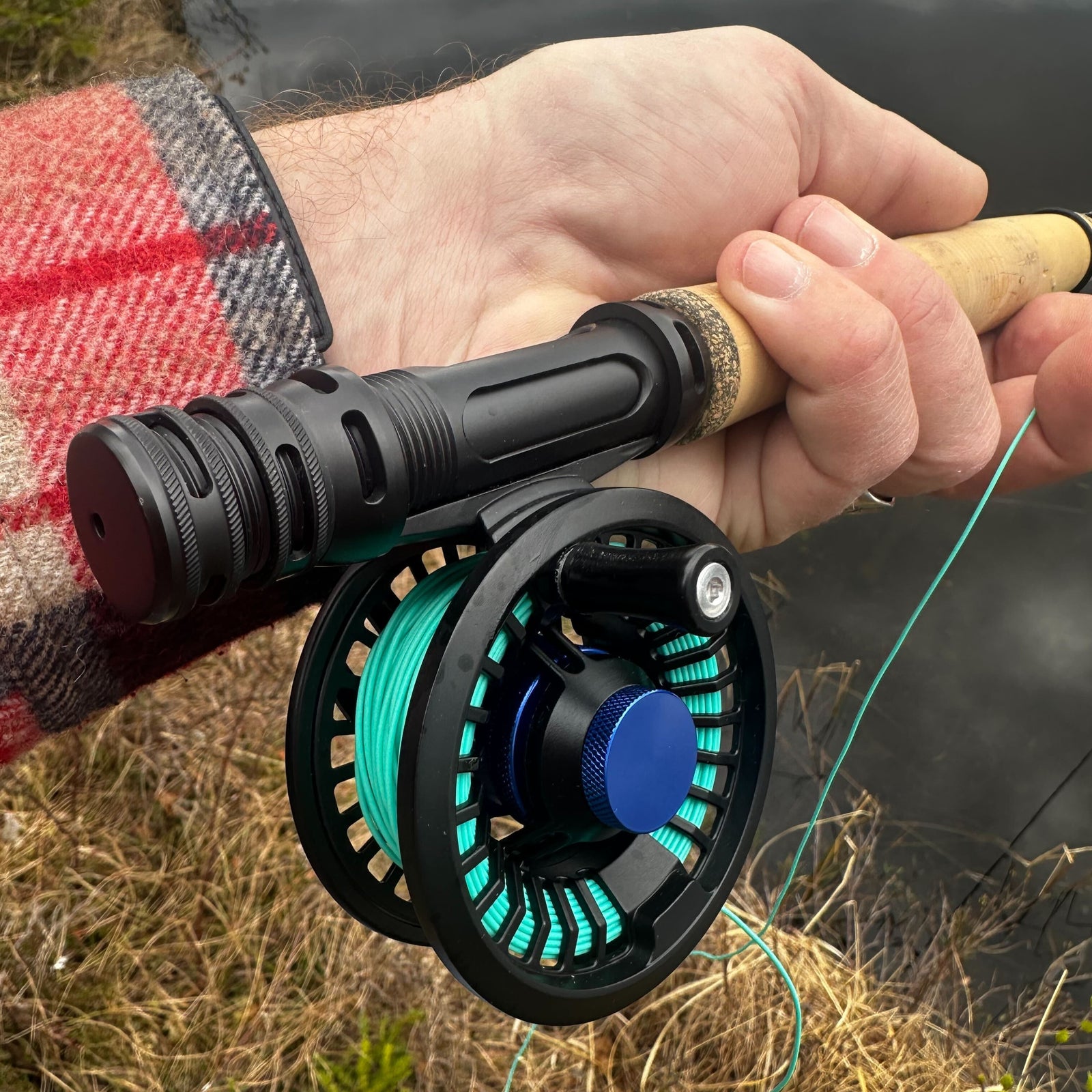 Reyr - First Cast - Reise teleskop fluestang 9ft  #4 - Venstrehåndsstang