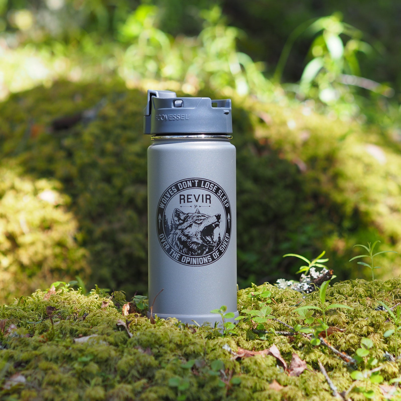 The Perk - Wolf - Grey - Termo kopp