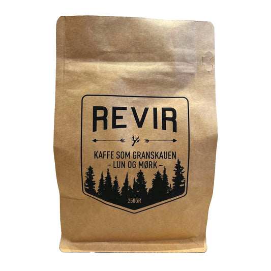 REVIRKAFFE – ROMERIKE KAFFEBRENNERI – BØNNER 250 G