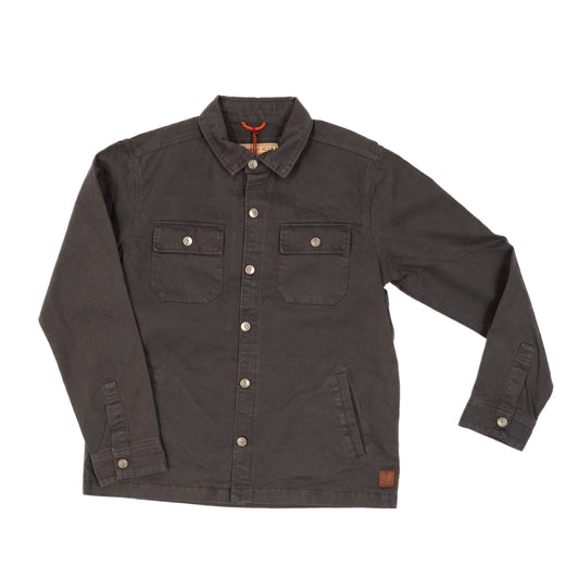 Iron and Resin – Lassen Bedford Cord Shirt (Charcoal)
