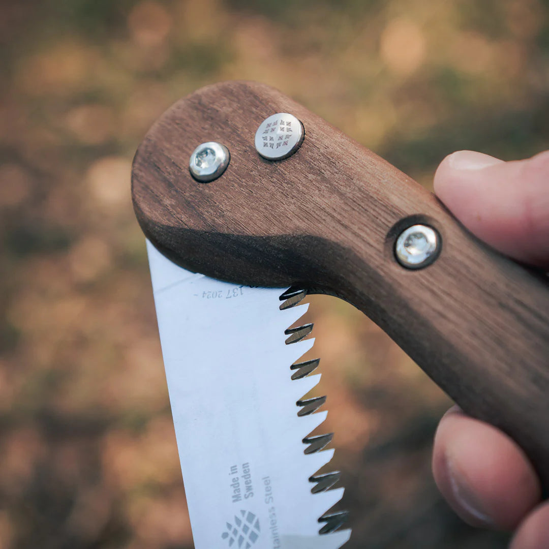 Woxna - Ljusnan Foldable Saw 180 mm - Walnut & Stainless Steel