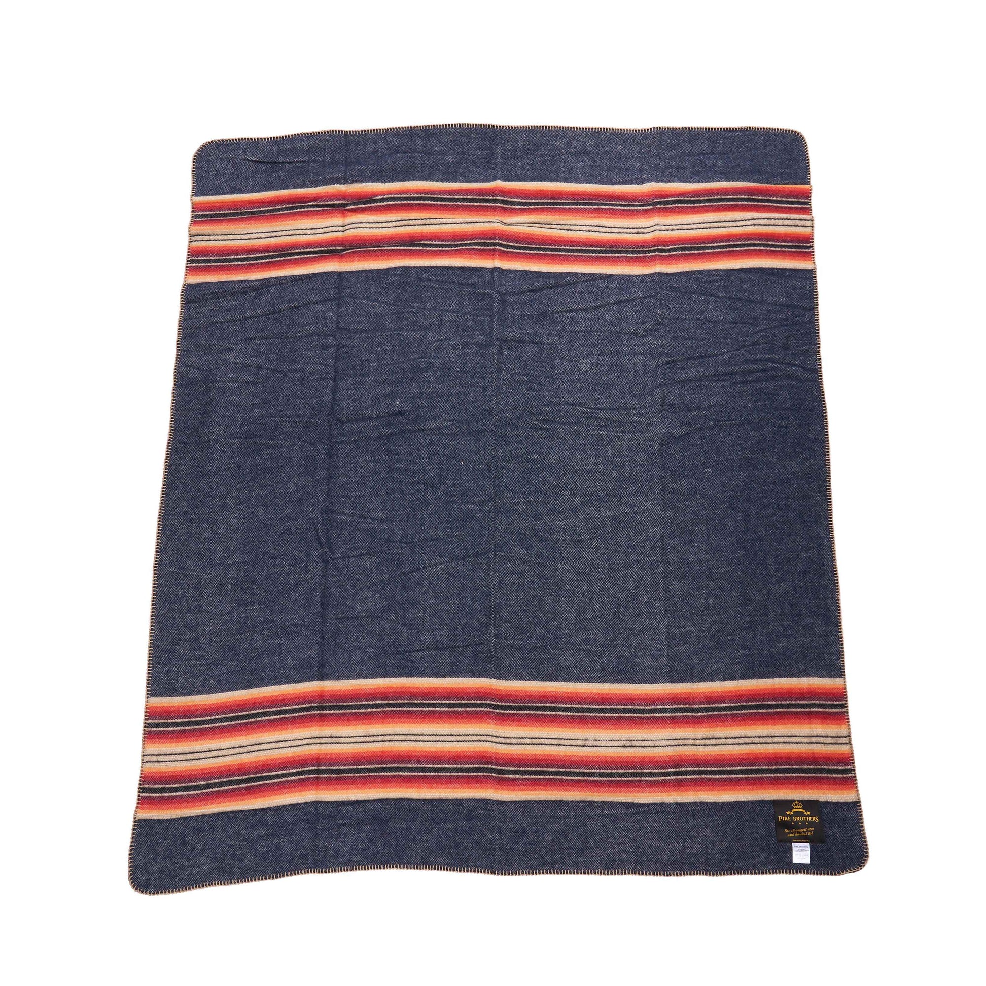 PIKE BROTHERS – 1969 DENAKATEE WOOL BLANKET NAVY – PLEDD