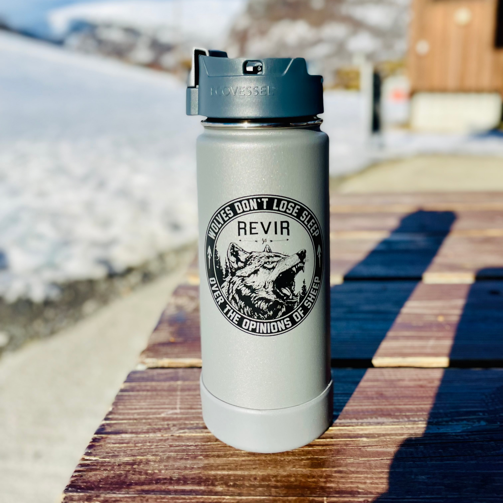 The Perk - Wolf - Grey - Termo kopp