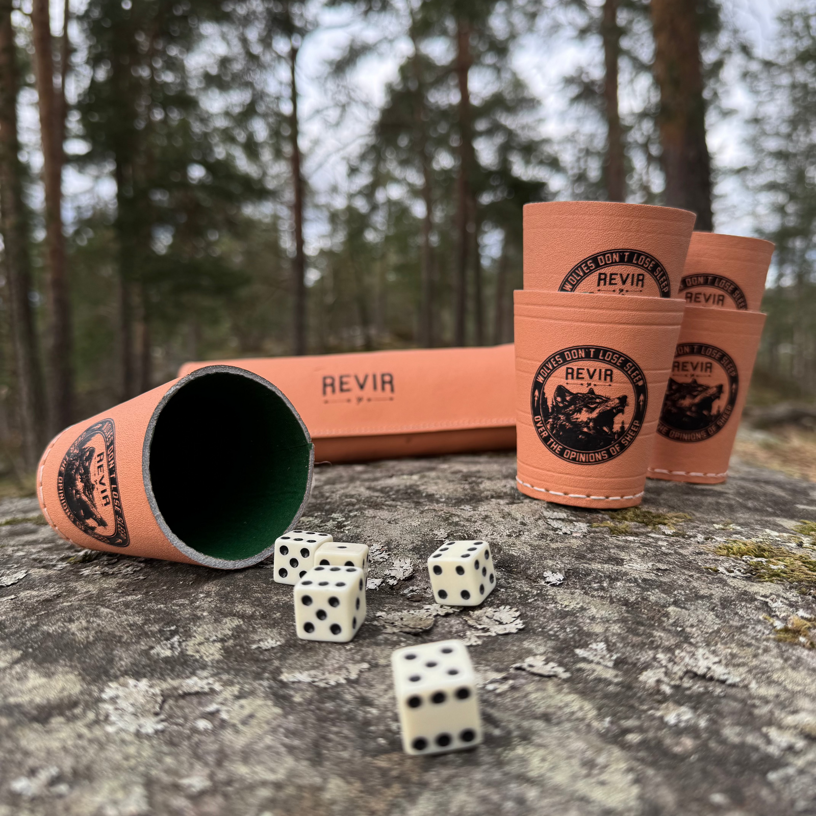 REVIR – RAFFLE (LIAR'S DICE) – TERNINGSPILL