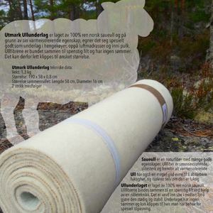 LIGGEUNDERLAG I ULL – UTMARK HENGEKØYEINNLEGG