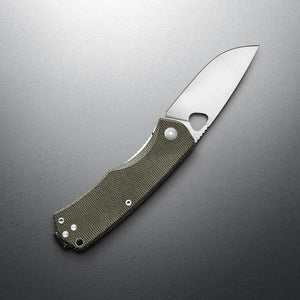 JAMES BRAND – FOLSOM – OD GREEN/STAINLESS/MICARTA – FOLDEKNIV