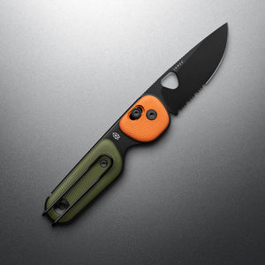 JAMES BRAND – THE REDSTONE – OD GREEN/ORANGE/BLACK – FOLDEKNIV