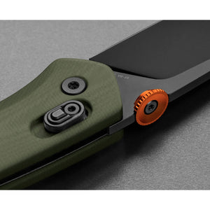 JAMES BRAND – THE CARTER – OD GREEN/ORANGE/BLACK – FOLDEKNIV