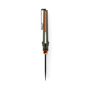 JAMES BRAND – THE CARTER – OD GREEN/ORANGE/BLACK – FOLDEKNIV