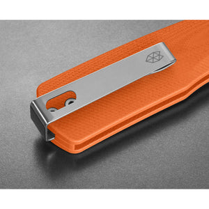 JAMES BRAND – THE CARTER – ORANGE/STAINLESS  – FOLDEKNIV