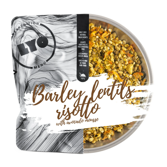 Bygg-Linser-Risotto med Avakadomousse (500g)