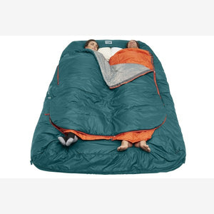 KELTY – TRU.COMFORT DOUBLEWIDE 20 DEEP TEAL – DOBBEL SOVEPOSE TEMP -7°